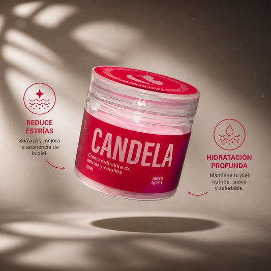 CANDELA® Crema Reductora Para Estrías y Celulitis IMPORTADO 🇺🇸